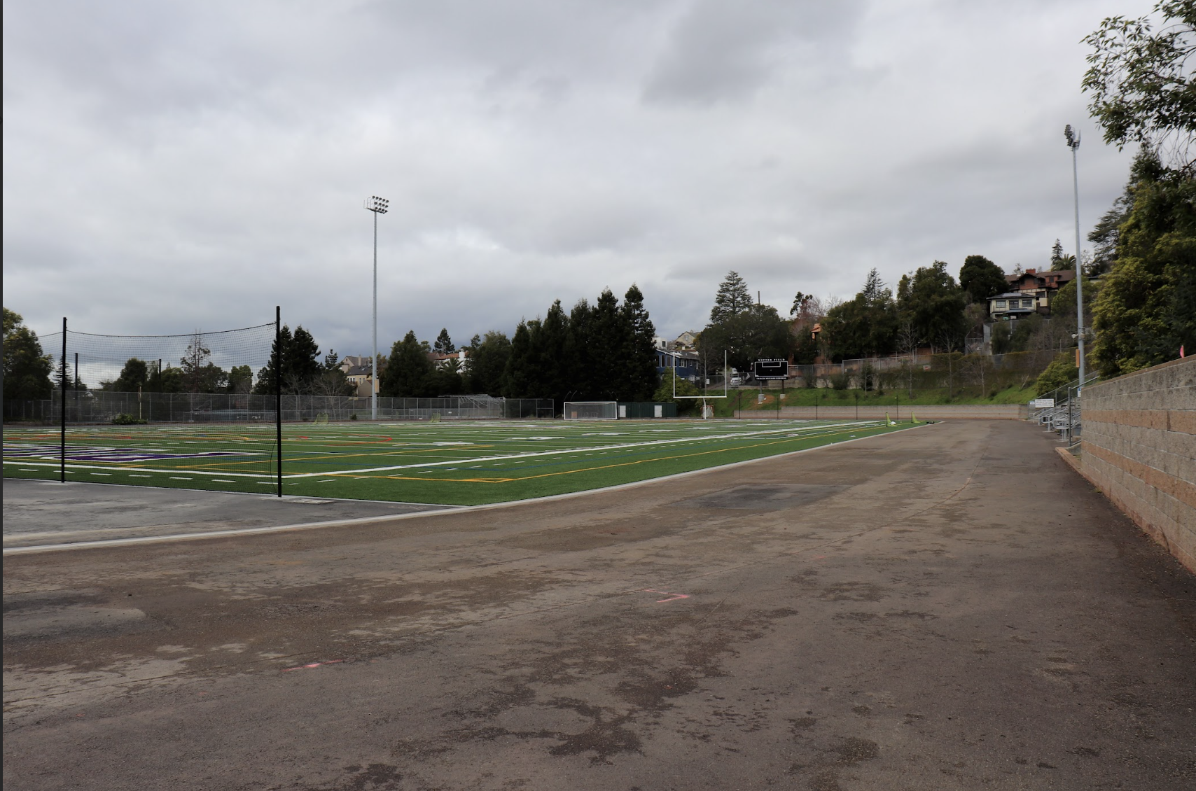 Witter Field Update: Track Delayed, Lacrosse Teams Affected